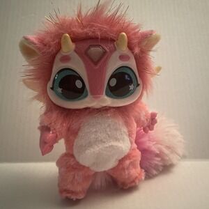 Magic Mixies Interactive Pink Stuffed Animal Plush Doll Only And Works!